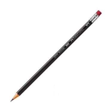 Imagem de Ecolápis Grafite Max Sextavado Preto Nº 2 Com Borracha Faber Castell -