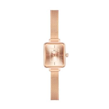 Imagem de Relógio Feminino Quadrado Rosé Square Mini Nolita Full Rosé Gold Saint Germain