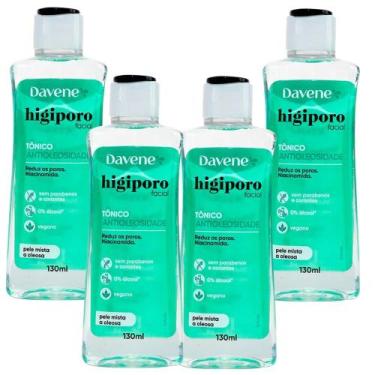 Imagem de 4 Tonico Higiporo Antioleosidade Pele Mista a Oleosa Davene
