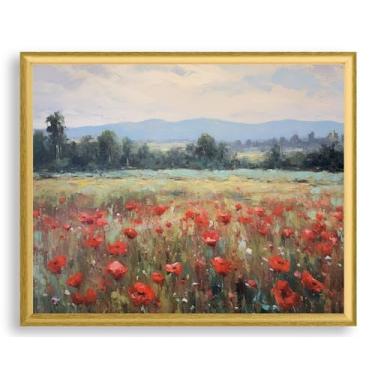 Imagem de Art Shoppe Arte de parede com impressão emoldurada, decoração de parede vintage para sala de estar, quarto, escritório, imagem de alta resolução em papel de arte premium, moldura de 0,9 cm com frente