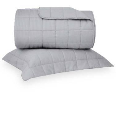 Imagem de Colcha Solteiro 300 Fios Damask Stripes Buddemeyer