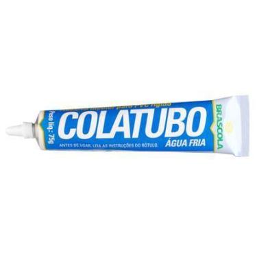 Imagem de Cola Tubo De Pvc Bisnaga 75gr - Brascola