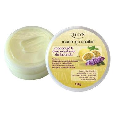 Imagem de Manteiga Capilar Hidrata E Nutre Maracujá Óleo De Lavanda - Lucys