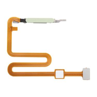 Imagem de BESJMYT Para Samsung Galaxy A05s Botão Liga/Desliga Verde Claro e Sensor de Impressão Digital Cabo Flexível Cabo Flexível Liga/Desliga Botão de Controle Conector Peças de Reparo SM-A057F