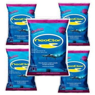 Imagem de Kit 5 Sulfato De Alumínio Controle De Ph E Limpador Piscinas - Geral