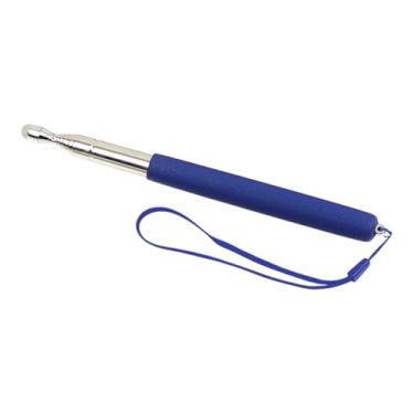 Imagem de IEUDNS Professor telescópico Ponteiro de mão Ponteiro portátil portátil Ponteiro de quadro branco Extendeável para quadros negros da escola, Azul
