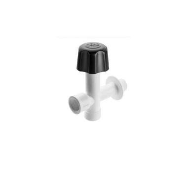 Imagem de Registro de 3/4 para Máquina de Lavar Branco e Preto - Herc