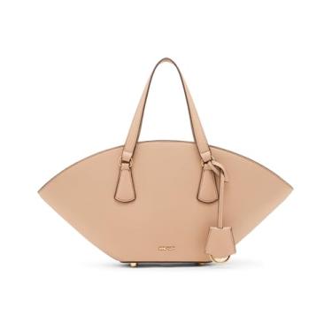 Imagem de Anne Klein Bolsa pequena curvada com alça dobrável, escova, Pincel, Small