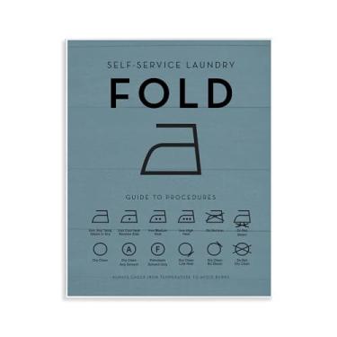 Imagem de Stupell Industries Desenho de arte útil de placa de parede com letras e forro, 28 x 35 cm