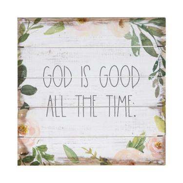 Imagem de Simply Said, INC Perfect Pallet Petites 8" Placa de madeira PET15878- God is Good All The Time