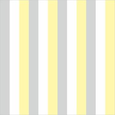 Imagem de Papel De Parede Autoadesivo Listrado, Amarelo, Branco Cinza 3,00m - Ge