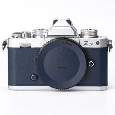Imagem de ZFC Adesivo protetor antiarranhões para corpo da câmera para Nikon Z fc (azul marinho)