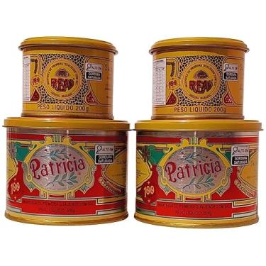 Imagem de Kit Manteiga, Patrícia 2 Latas de 500g e Real 2 Latas de 200g