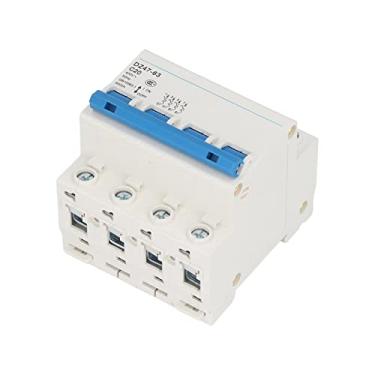 Imagem de Hyuduo Disjuntor Mini 4p MCB DIN MOLTE RAIL - Proteger Sistemas Elétricos de Baixa Tensão - Trabalhos Confiáveis ​​- Tensão Nominal de 400V AC para Edifícios Escritórios e Edifícios Residenciais