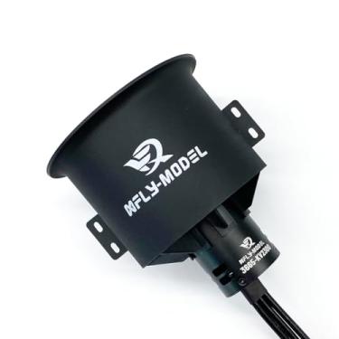 Imagem de XFLY-MODEL Ventilador Canalizado Edf De 80 Mm E 12 Lâminas Com Motor 6S Sem Escovas Inrunner 3665-Kv2300 Aeronave Modelo Pro Jet