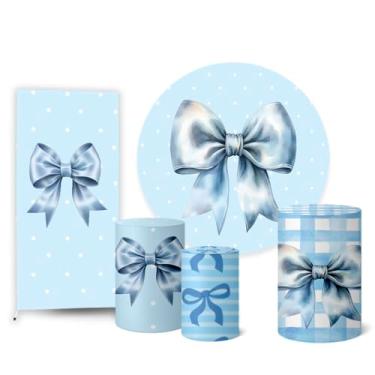 Imagem de Trio Capas Cilindro + Painel Redondo + Lateral Laços (K2LAS0002)