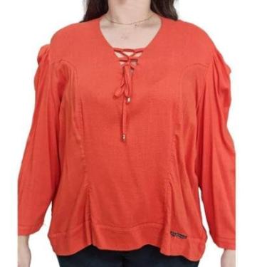 Imagem de Blusa Feminina Raio de Luz Manga 3/4 Bata-Feminino