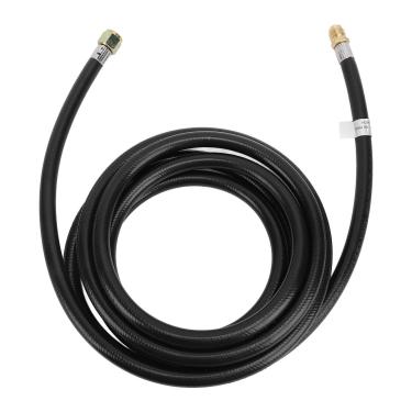 Imagem de Mangueira de Extensão de RV de 12 Pés para Churrasqueira a Gás, Trailer, Fogão de Peru, Fogueira, Aquecedor, Gerador, Churrasqueira a Gás Churrasqueira e Mais, Borracha de Brilho