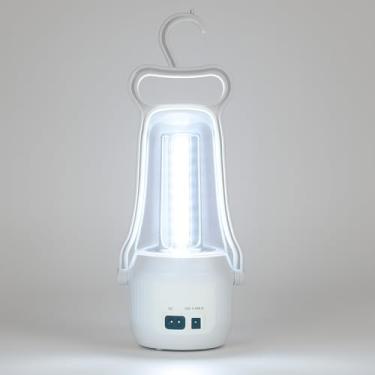Imagem de Lanterna Lampião LED Recarregável, 45 LEDs, 8W, Branca, com Intensidade Ajustável