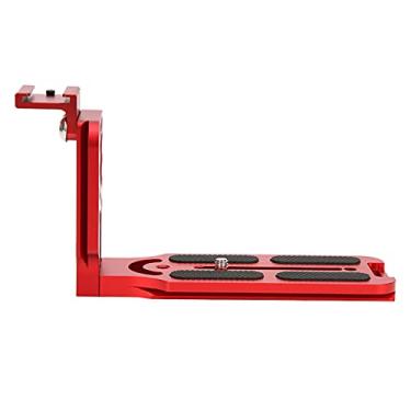 Imagem de SUNGOOYUE Câmera Hidráulica Câmera Hot Shock Mountain Metal Em Forma de L Lançado Rapidamente, Robusto e Durável, Acessórios de SLR para Slot de Cartão Universal de 38 Mm (Vermelho)
