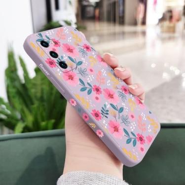 Imagem de Capa de celular com estampa para Huawei P50 P40 P30 P20 Nova 10 10SE 9 9SE Mate 50 50E 40 30 20 Pro Lite P Smart 2021 Y7A, roxo claro 2, para Mate 40