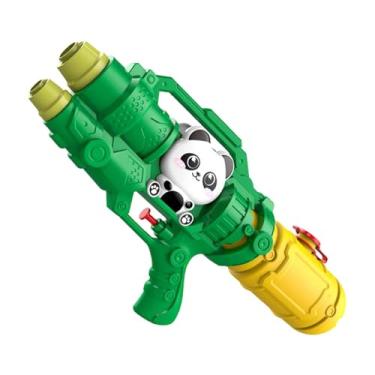 Imagem de KiBcsLic Brinquedo de esguicho de água, spray de imersão em água, brinquedo de verão para banheiras de jardim, piscinas de festa, gramados, Panda Verde
