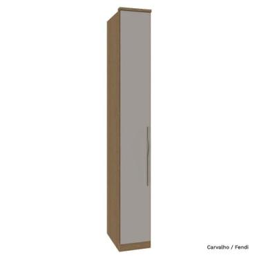 Imagem de Guarda Roupa Modulado 01 Porta 245cm com Prateleira Setiba Móveis Rimo