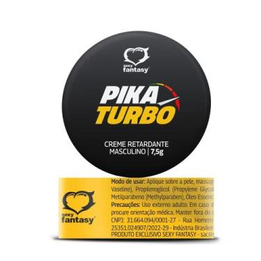 Imagem de Pomada Retardante Masc.-PIKA TURBO- 15g - SEXY FANTASY