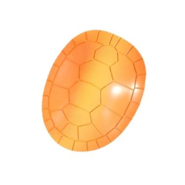 Imagem de Bothyi Saco de Armazenamento para Manter Fresco, Caixa de Armazenamento com Filme Plástico, Dispensador em Formato de Casco de Tartaruga para Capas de Sapato, Laranja