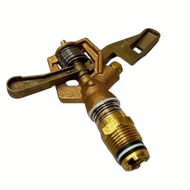 Imagem de Cabeça de aspersor de água de 1/2 polegada de latão para irrigação de gramado e pomares de jardim (1/2)