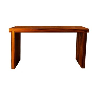 Imagem de Expositor Decoração Buffet Festa Suporte Modular Escadinha Escada Para Confeitaria Pâtisserie Porta Doces Em Madeira Teca Rustica Com Imã Linha Wooden Glow linha Premiu (50x20x22)