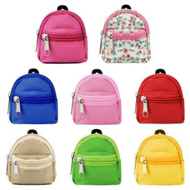 Imagem de Conjunto de 8 Mochilas para Bonecas Aniwon (10-40cm)