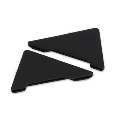 Imagem de Protetor Canto Porta Carro Silicone Soleira Quina Proteção Veicular Adesivo Anti-colisão acessórios Impacto Arranhão (1 Par - Protetor Porta carro)