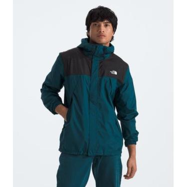 Imagem de Jaqueta The North Face Masculina Antora Anorak, GG, Azul petróleo