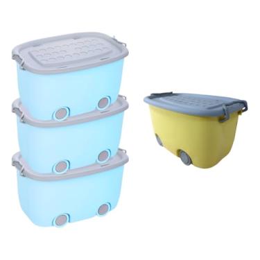 Imagem de Kit 4 Organizadores Brinquedos Lego Livros Carrinhos 3m E 1p