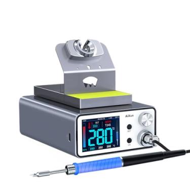 Imagem de AIXUN Soldering Station T3AS 200W T3BS 75W With Electric Soldering Iron T210/T245 for Mobile Phone SMD BGA Repair Tools(T3BS-210)