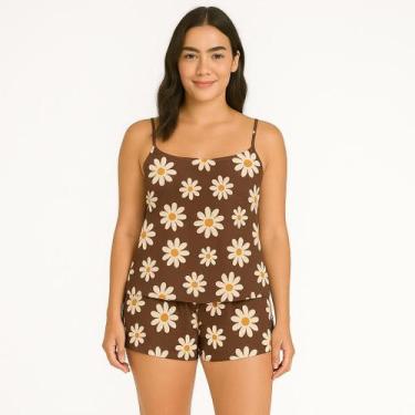 Imagem de Short doll feminino de alcinha livia - T2 STORE, GG, Sortidos