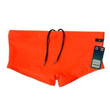 Imagem de Sunga masculina adulto tradicional laranja neon - Bim Beachwear