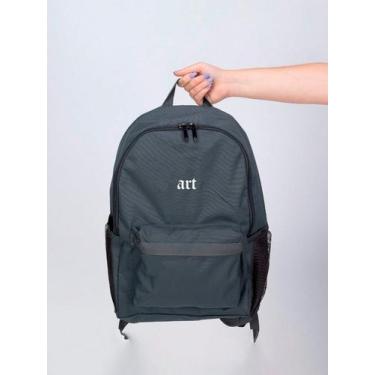 Imagem de Mochila Feminina Nylon Art Estampada Personalizada Resistente Grande E