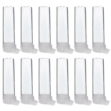 Imagem de Bebedouro Similar G Reto 75ml Para Pássaros Kit Com 12 Un