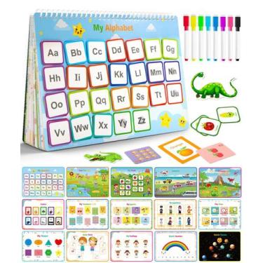 Imagem de Livro ocupado para crianças pequenas, atividades de aprendizagem pré-e