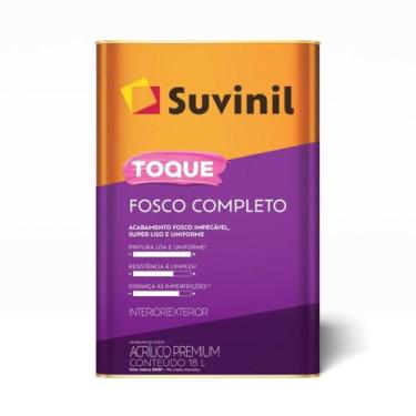 Imagem de Tinta Acrilica Toque Fosco Completo 18 lts Suvinil Branco