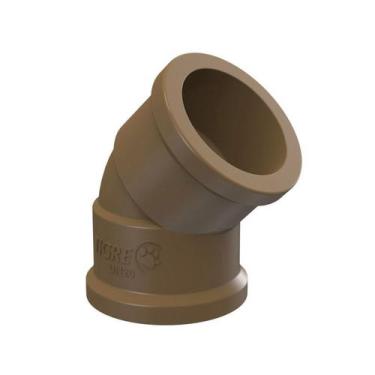 Imagem de Joelho marrom l.l.tigre 25mmx45 3/4"x45 - Tigre tubos e conexões