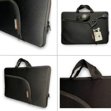 Imagem de Capa Maleta Protetora com Alça e Bolso para Notebook de 15.6" - Compac