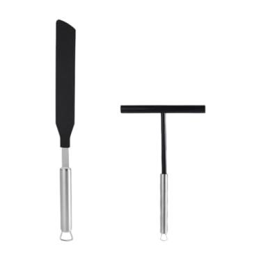 Imagem de DimyFew Conjunto de espátula e espátula para crepe Dosa, utensílios de cozinha para barraca