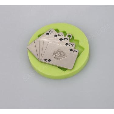 Imagem de Molde de silicone cartas para decorar f420 - CM