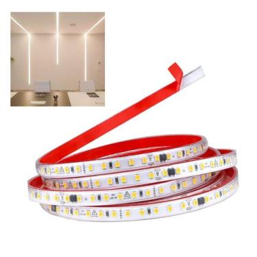 Imagem de Fita de Led SMD 6500K 127V 3 Metros Plug Conector Fita Dupla Face Perf