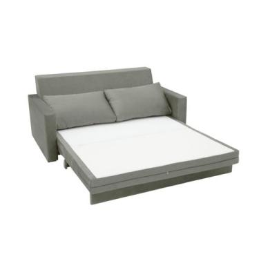 Imagem de Sofá Cama Paris 1,95m Retrátil - Best Mobília, Linho Cinza Mescla