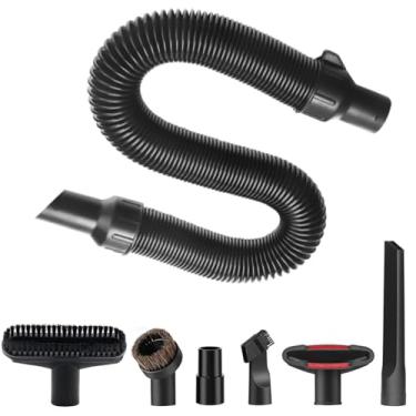 Imagem de BGSIME Kit de acessórios de vácuo de 7 peças com mangueira de vácuo de substituição 5140128-68 para aspirador de pó DeWalt DCV580, DCV580H, DCV581H, incluindo escovas de crina de cavalo e adaptador de