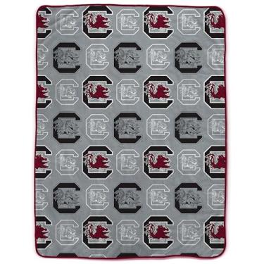 Imagem de Pegasus Sports NCAA South Carolina Gamecocks Logomarca Rolo Ultra Confortável Cobertor Grande